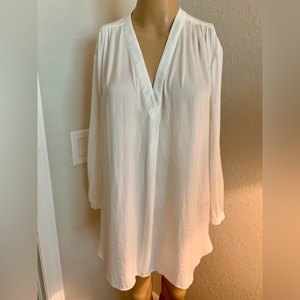 Women’s white pull over blouse size 1X